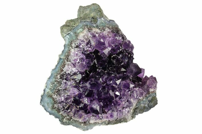 Dark Purple, Amethyst Crystal Cluster - Uruguay #123786